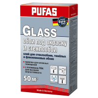 Обойный клей Pufas EURO 3000 Glass для стеклообоев и всех типов флизелиновых обоев