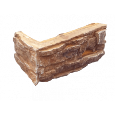 Декоративный камень Крит Бежевый угловой (0,72 пог. м)