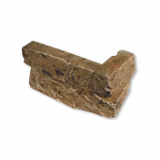 Декоративный камень Танвальд Серый Мрамор угол (0,76 пог. м)