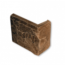 Декоративный камень Акко Тёмный угловой (1,14 пог. м)