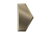 Зеркальная плитка бронзовая Полусота с фацетом 10 мм (100x173 мм) (шт.)