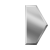 Зеркальная плитка серебряная Полусота с фацетом 10 мм (100x173 мм) (шт.)